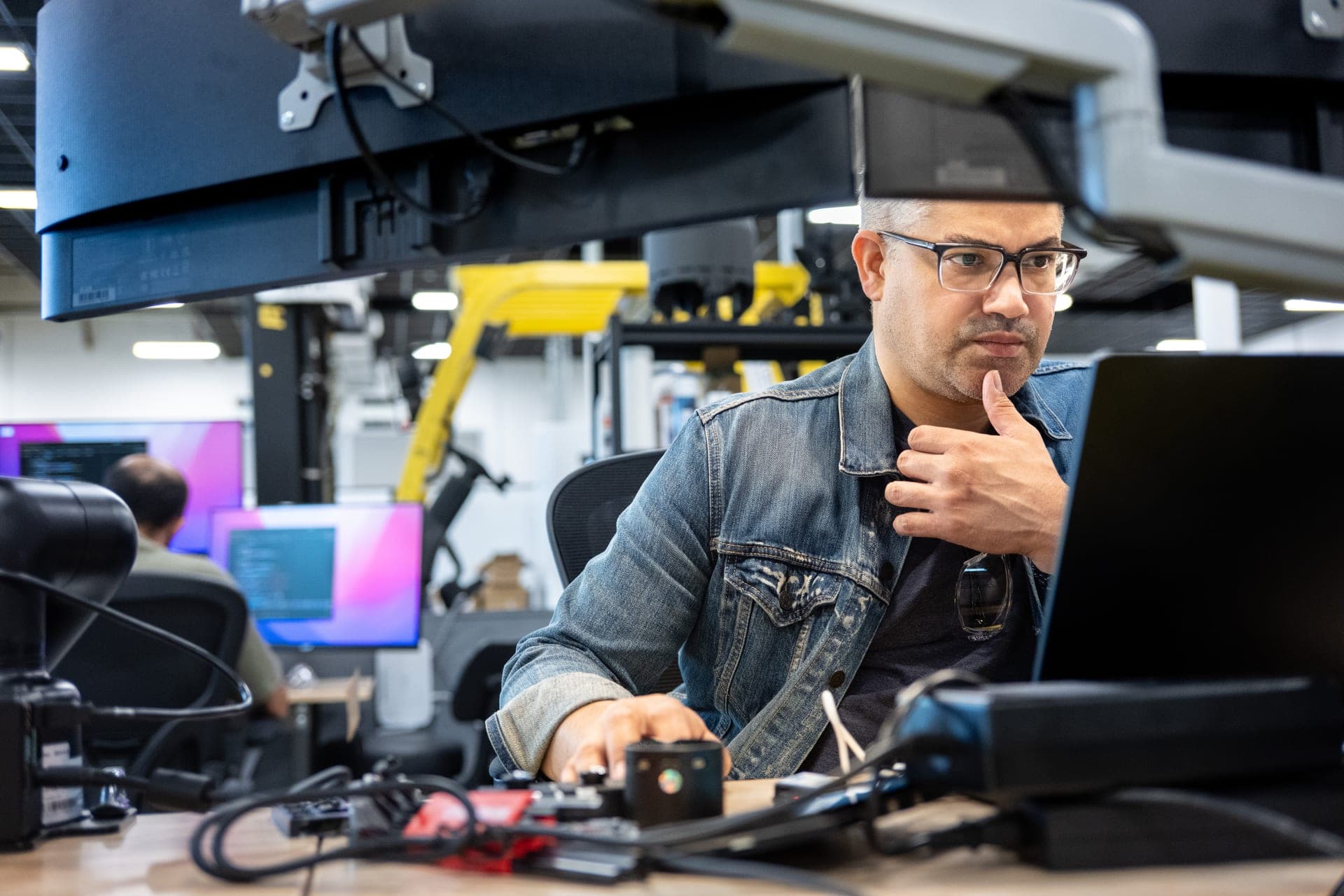 Open-concept prototyping lab at Greentown Houston