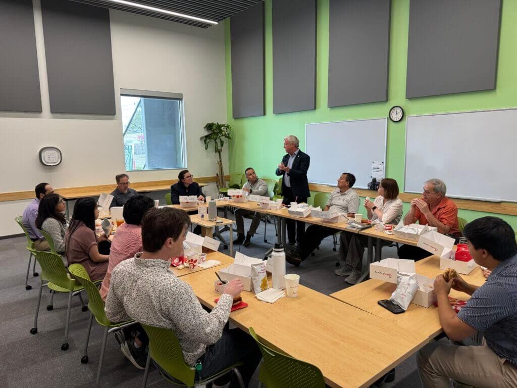 Members at a Greentown roundtable event